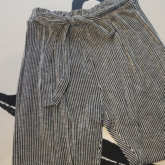 Black and white wide leg pants - Picture 2 of 2